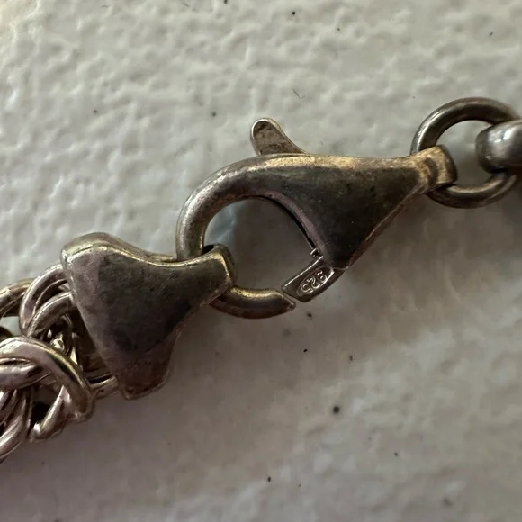 Milor 925 Silver Necklace - Picture 3 of 4